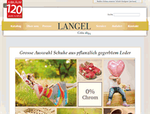 Tablet Screenshot of langel.de